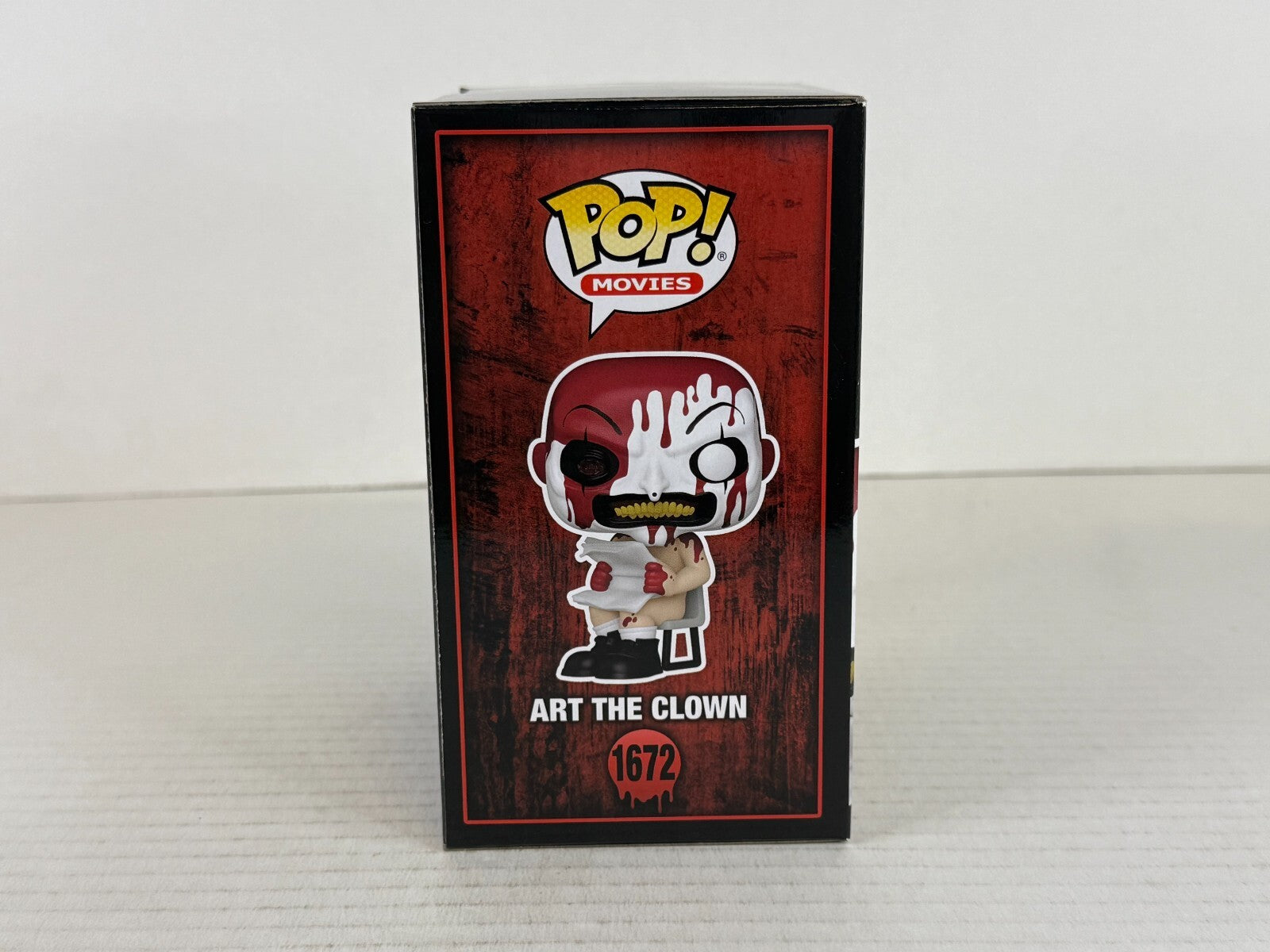 Funko POP Vinyl - Movies - Terrifier - Art The Clown - #1672 Bloody