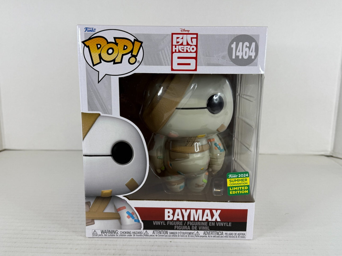 Funko POP Vinyl - Disney - Big Hero 6 - Baymax - #1464 - 6" Inch