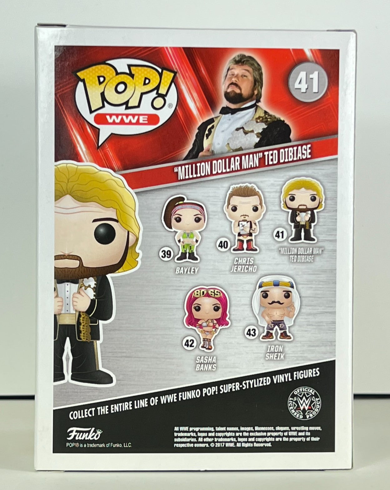 Funko POP Vinyl - WWE - Million Dollar Man Ted Dibiase - #41 Chase