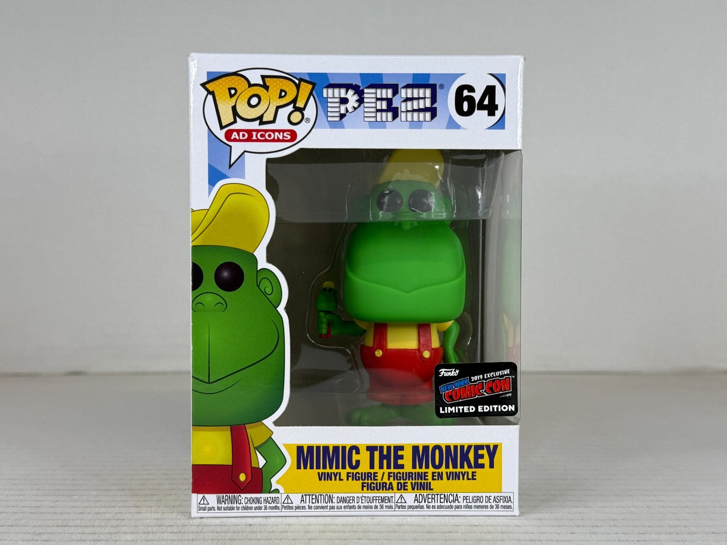 Funko POP Vinyl - Ad Icons - PEZ - Mimic The Monkey - #64 NYCC