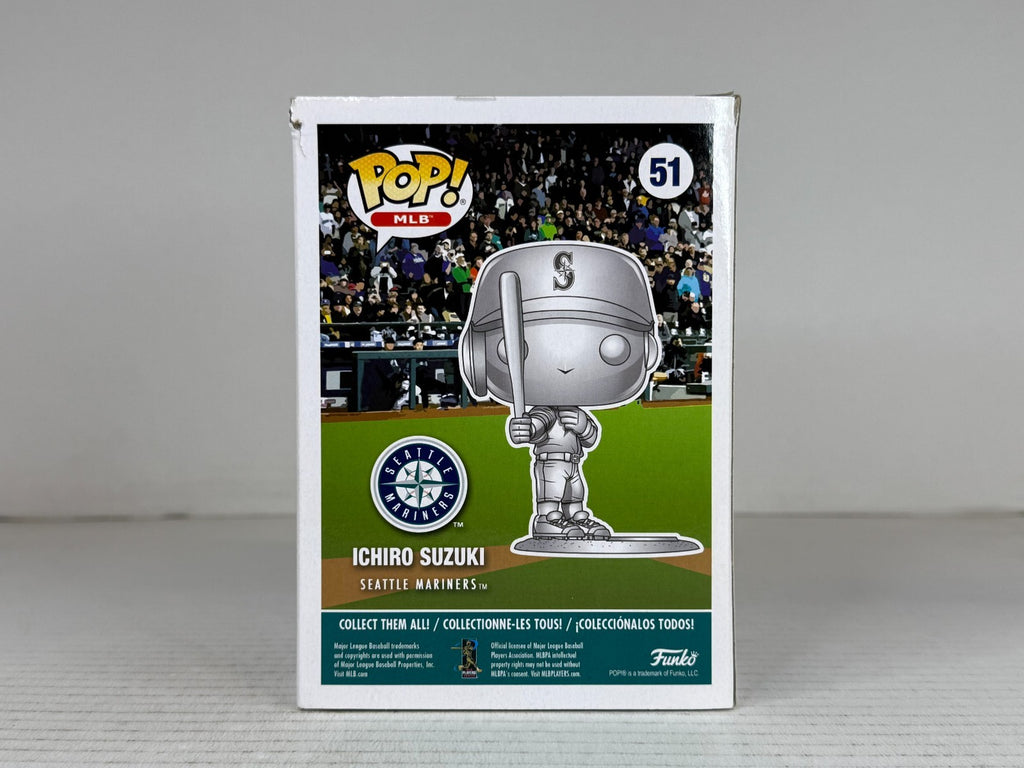 Funko POP Vinyl - MLB - Seattle Mariners - Ichiro Suzuki - #51 - 51 Pcs Chrome 2