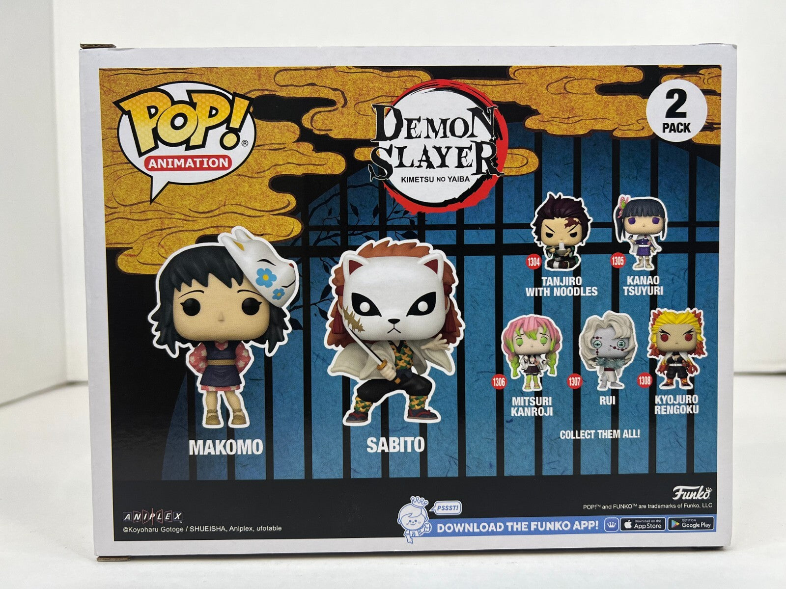 Funko POP Vinyl - Animation - Demon Slayer - Makomo & Sabito - 2 Pack FC 2023