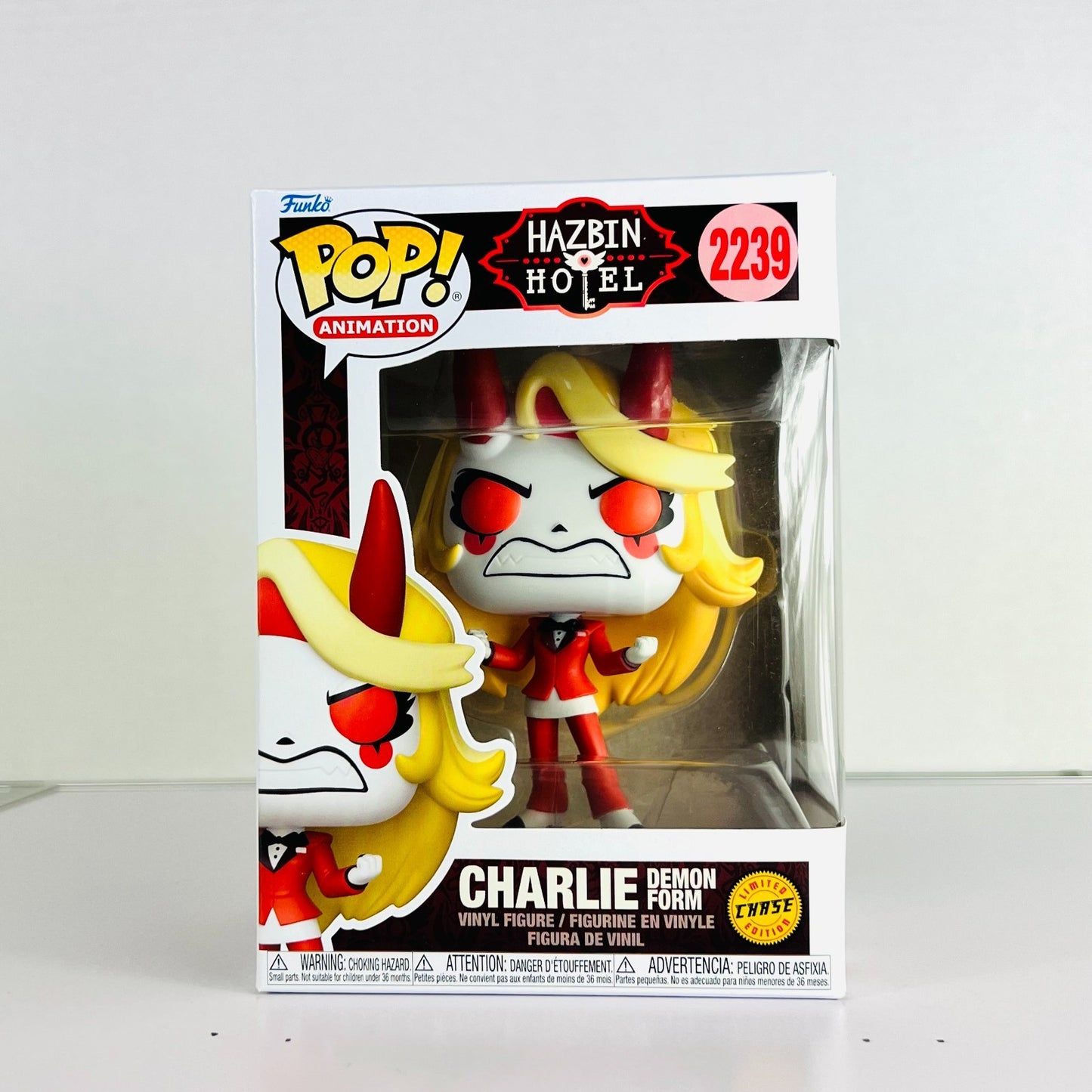 Funko POP Vinyl - Animation - Hazbin Hotel - Charlie Demon Form - #2239 Chase