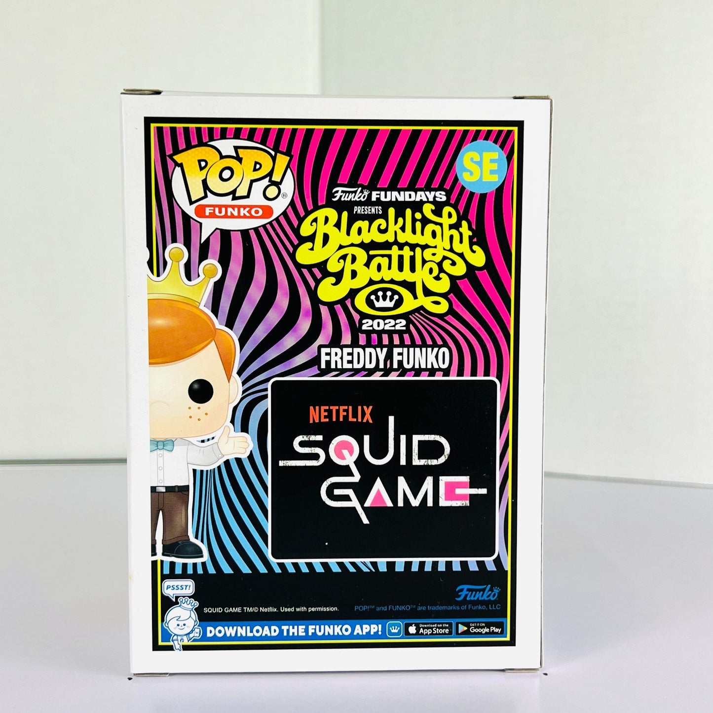 Funko POP Vinyl - Blacklight Battle - Freddy Funko As Player 456 - 2000 Pcs