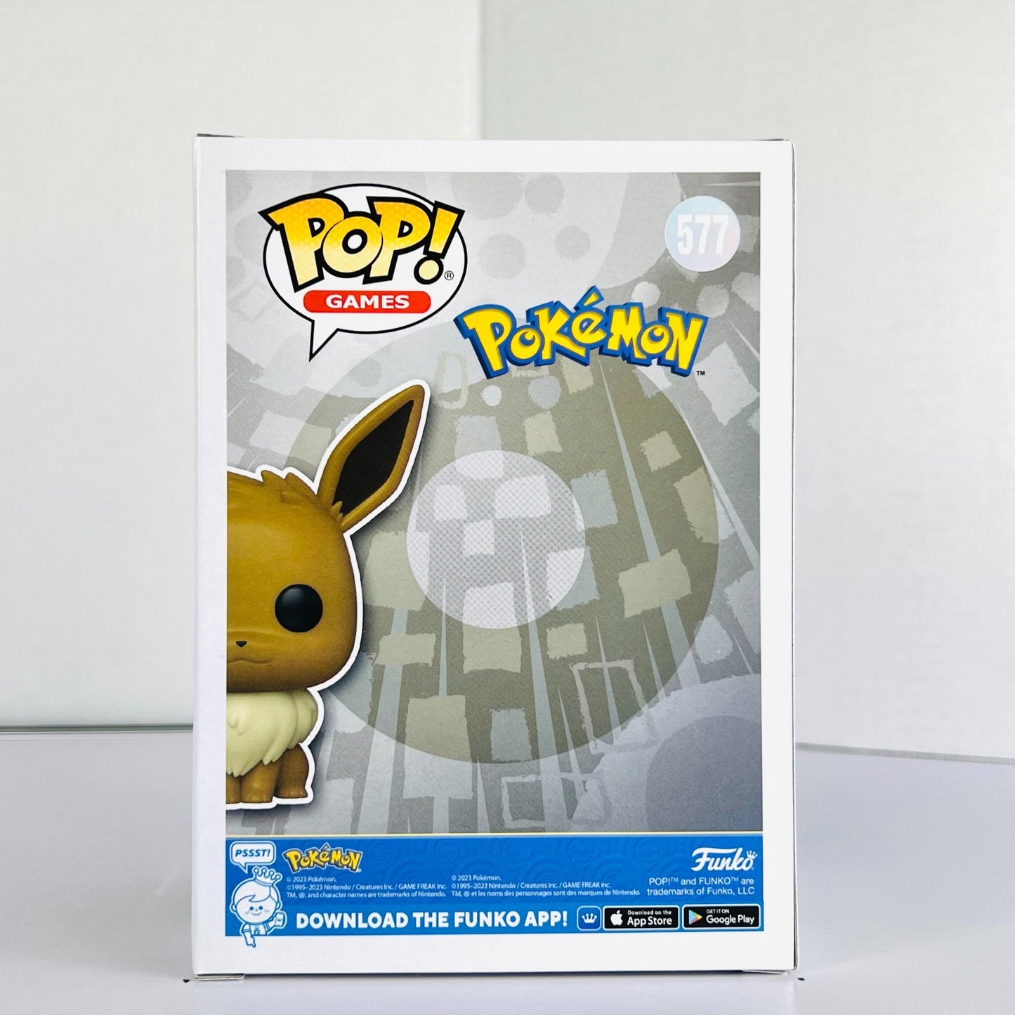Funko POP Vinyl - Games - Pokemon - Eevee - #577 Pearlescent Pokemon Center [1]