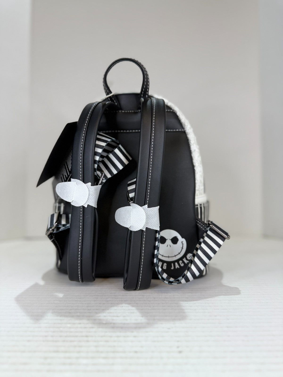 Loungefly Nightmare Before Christmas Jack Skellington Sequin Mini Backpack NWT