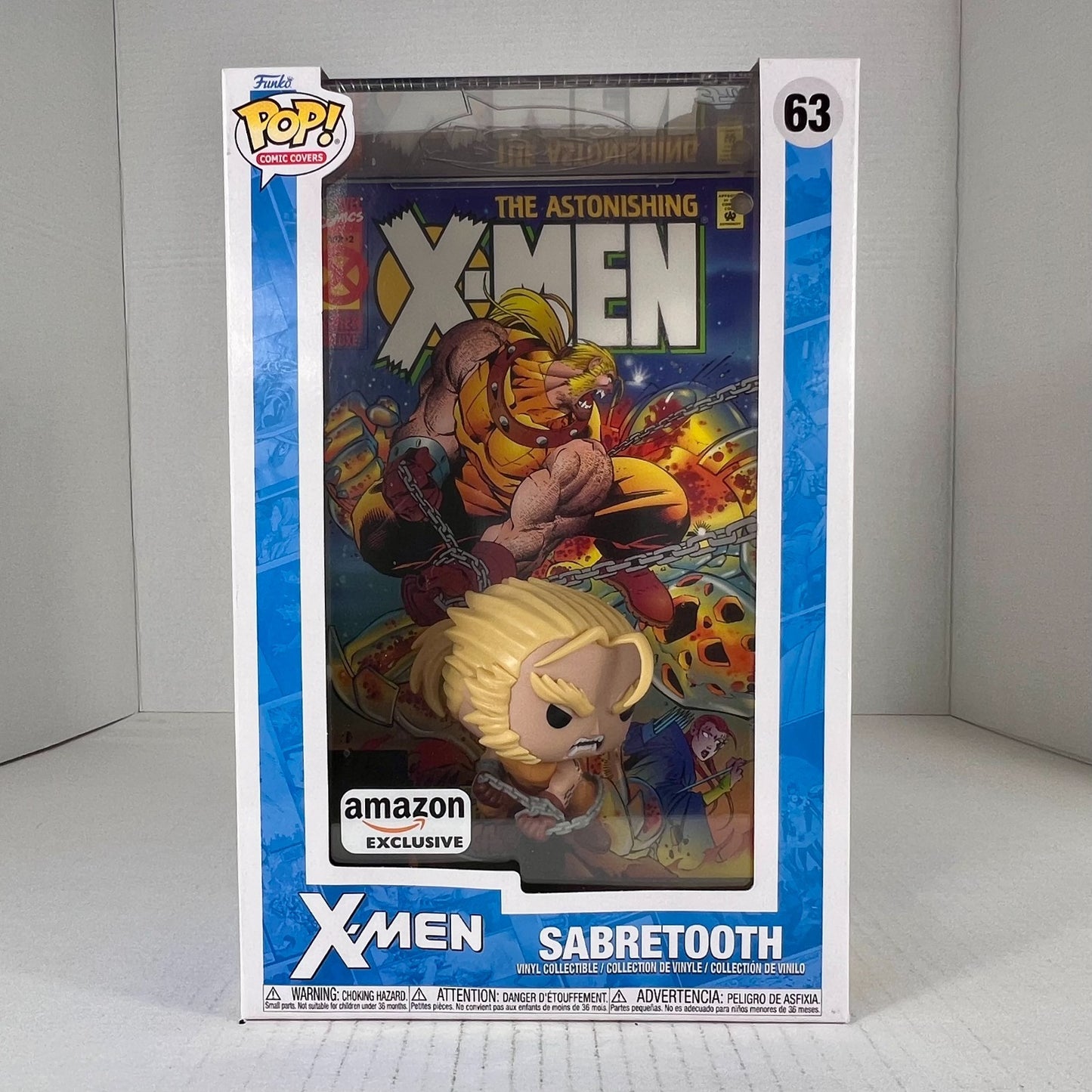Funko POP Vinyl - Comic Covers - Marvel - X-Men - Sabretooth - #63