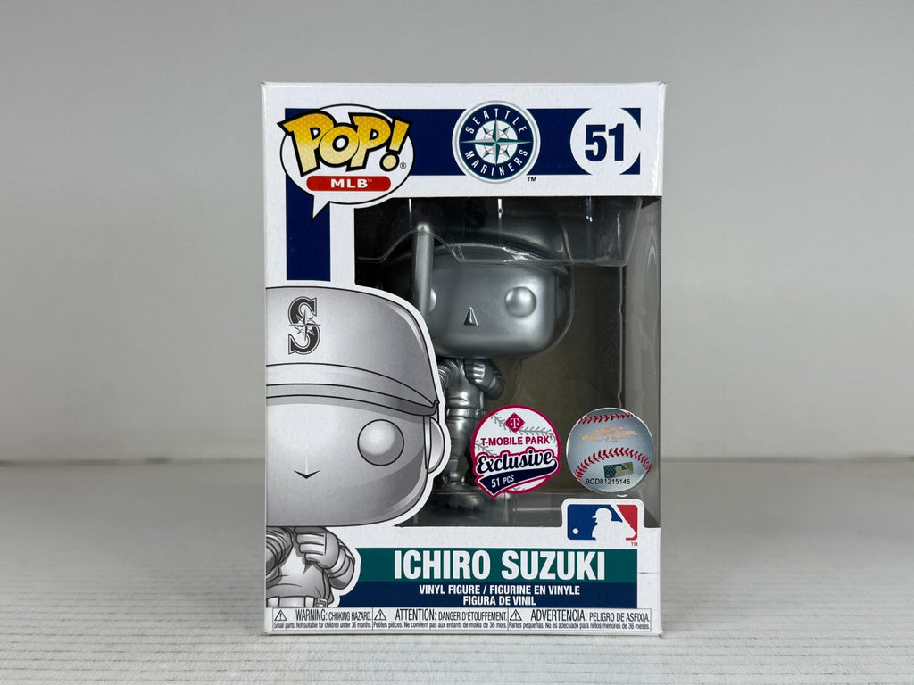 Funko POP Vinyl - MLB - Seattle Mariners - Ichiro Suzuki - #51 - 51 Pcs Chrome 2