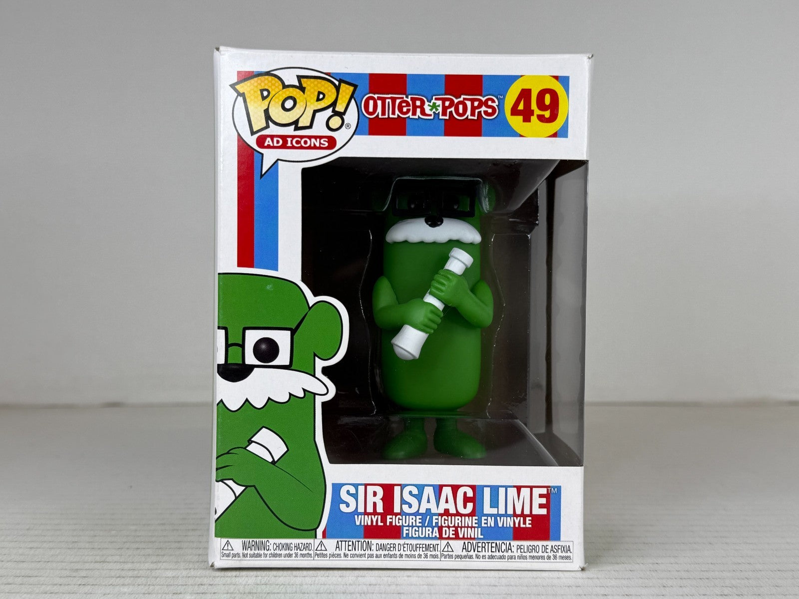 Funko POP Vinyl - Ad Icons - Otter Pops - Sir Isaac Lime - #49