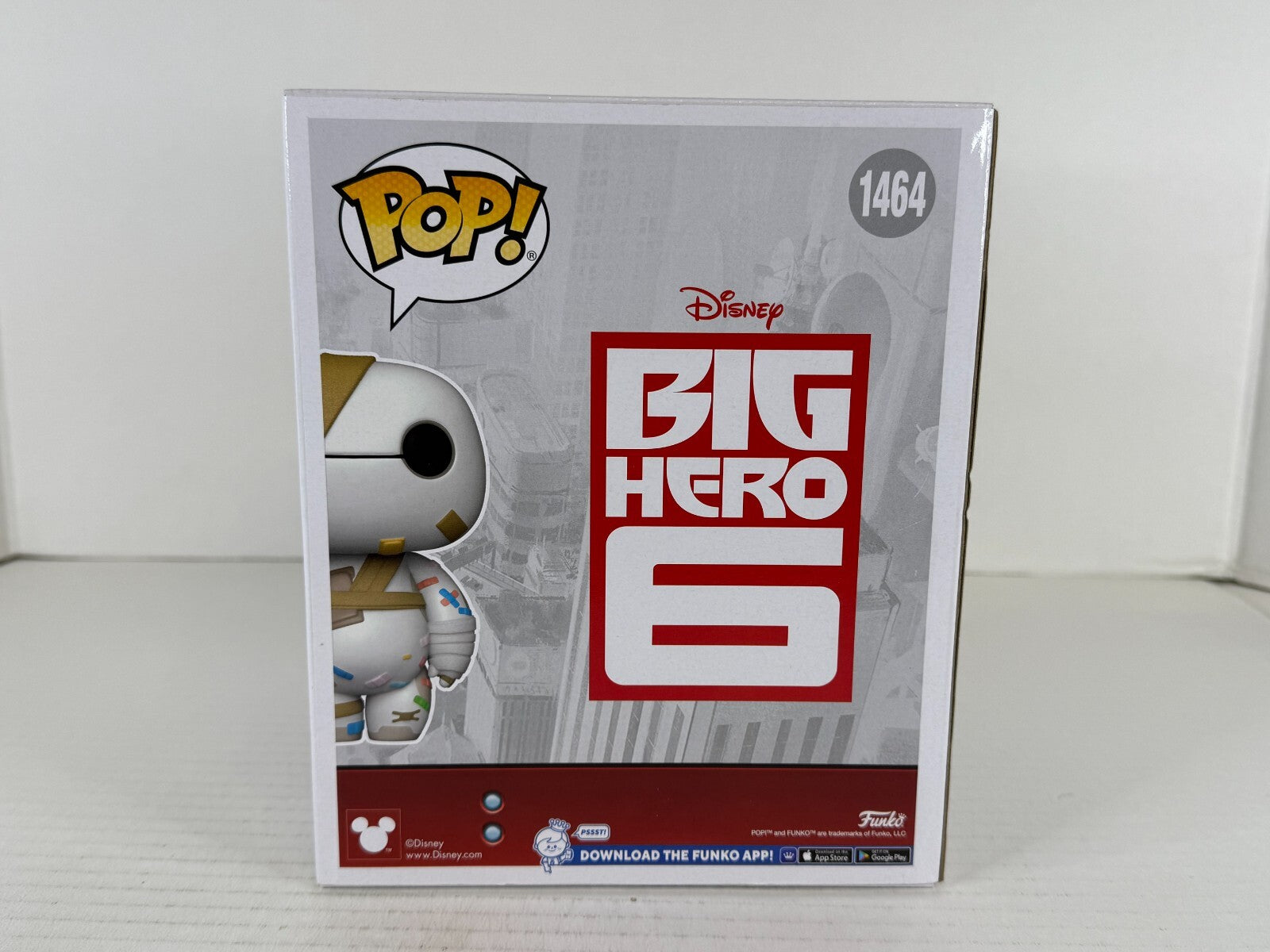 Funko POP Vinyl - Disney - Big Hero 6 - Baymax - #1464 - 6" Inch