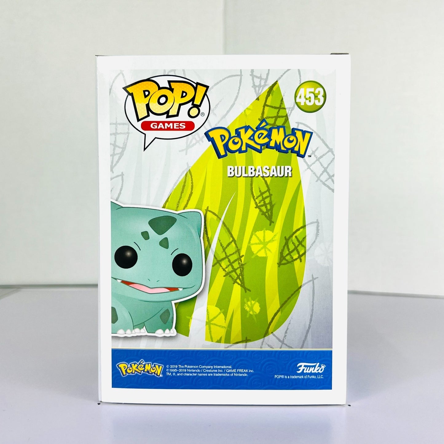 Funko POP Vinyl - Games - Pokemon - Bulbasaur - #453 Flocked SC 2019