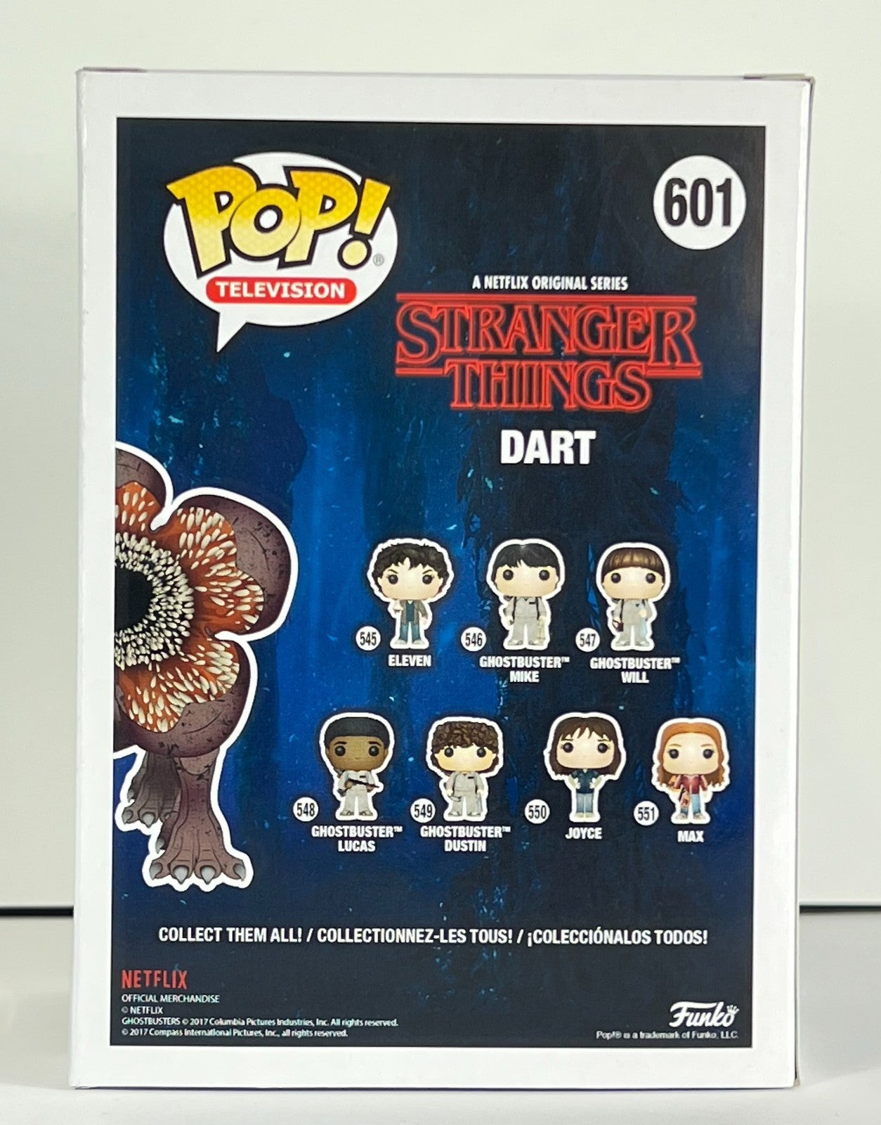 Funko POP Vinyl - Television - Stranger Things - Dart - #601 Chase