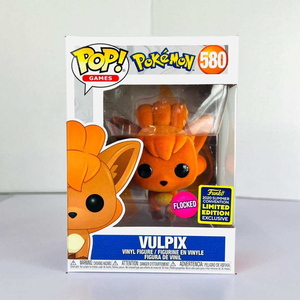 Funko POP Vinyl - Games - Pokemon - Vulpix - #580 Flocked SC 2020