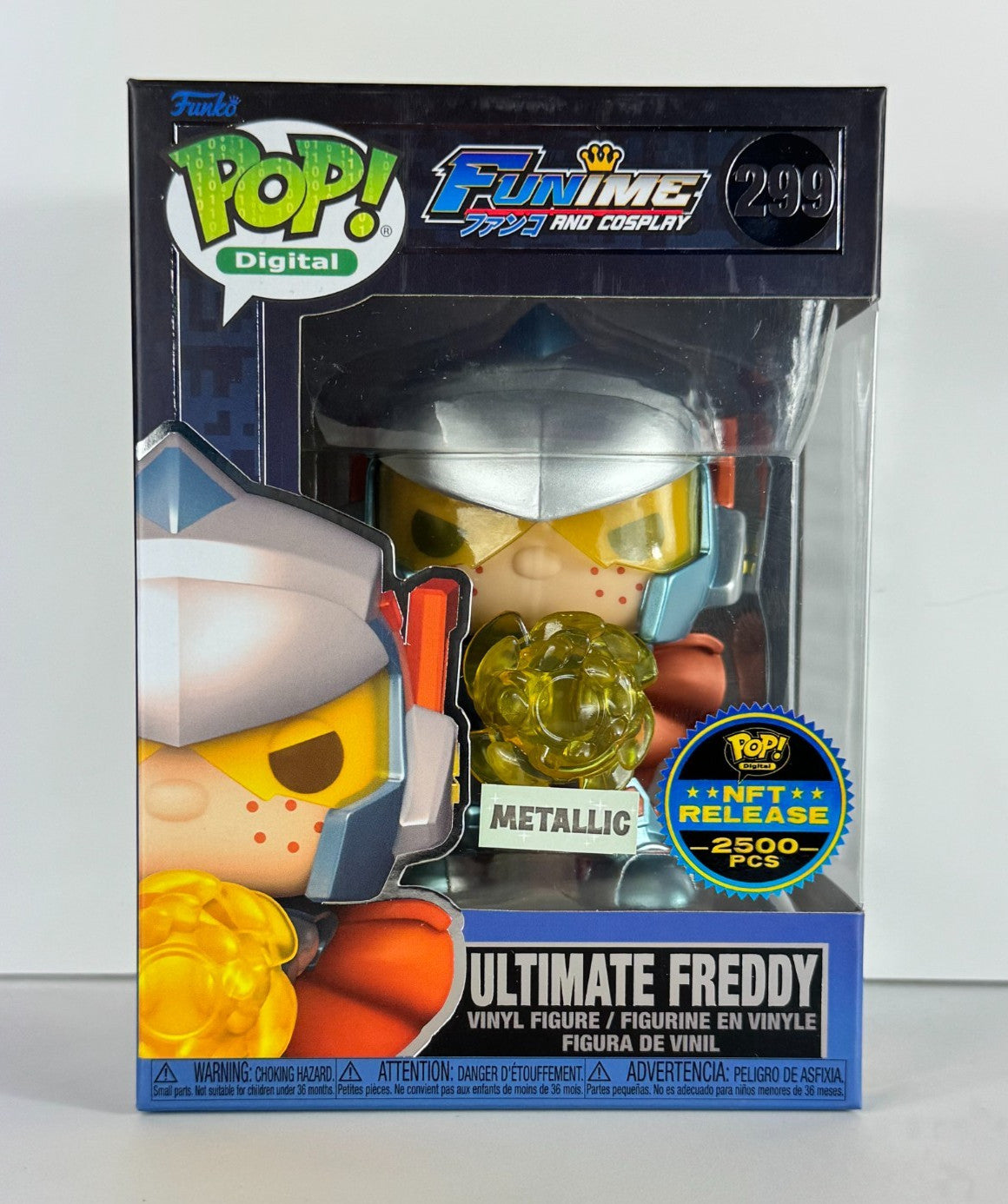Funko POP Vinyl - Digital - Funime - Ultimate Freddy Metallic #299 - 2500 Pcs