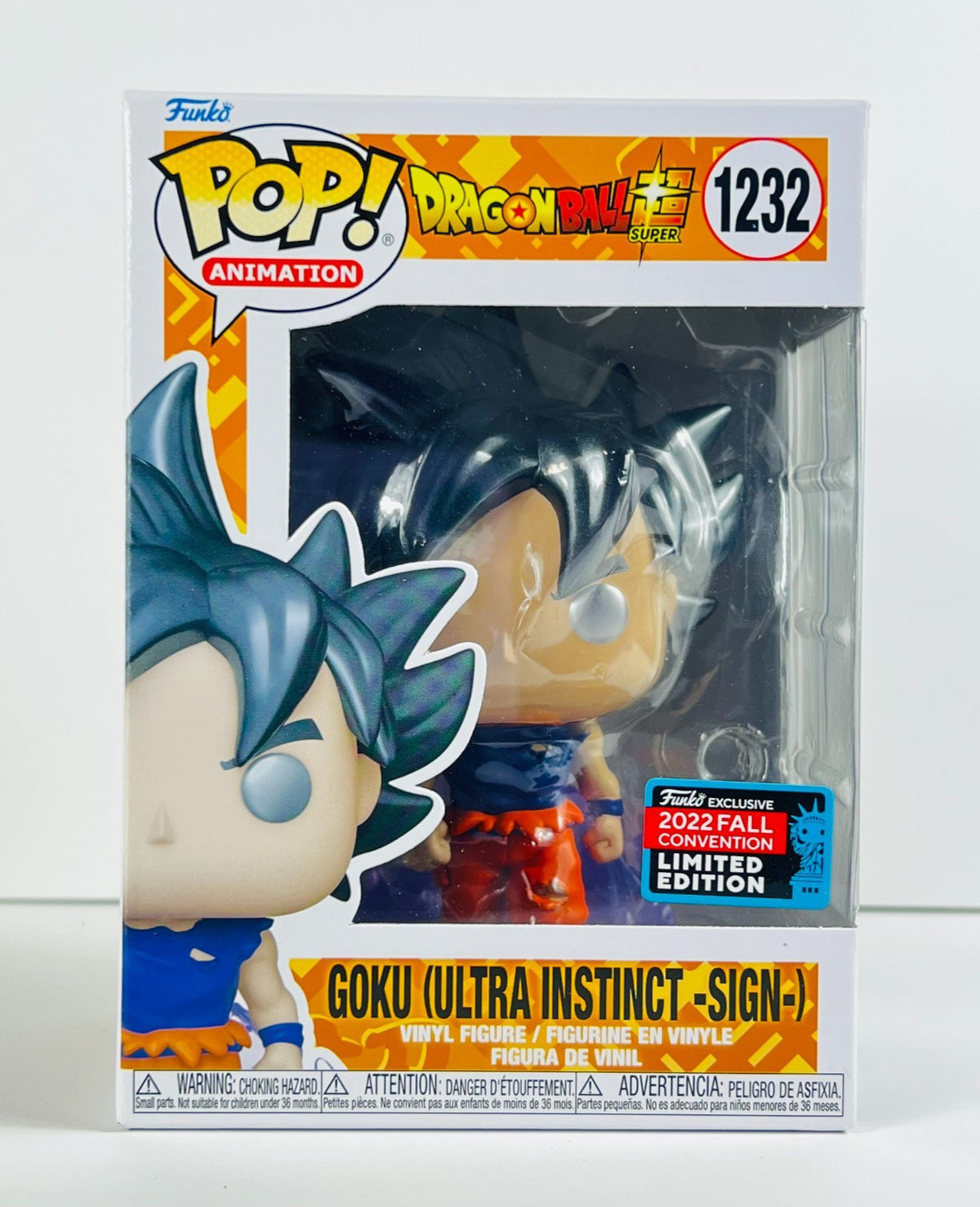 Funko POP Vinyl - Animation - Dragonball Z - Goku Ultra Instinct Sign - #1232