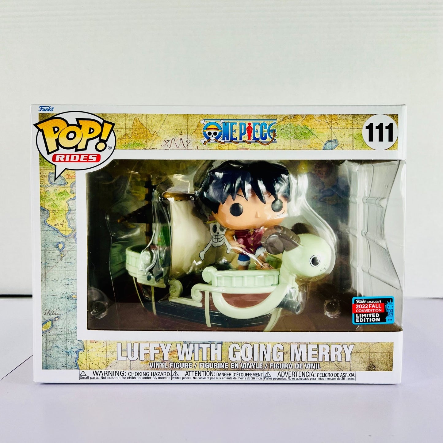 Funko POP! Vinyl - Rides - One Piece - Luffy With Going Merry - #111 FC 2020