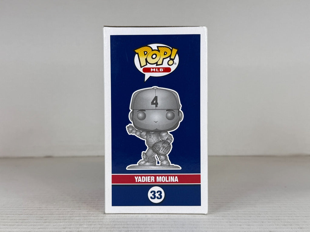 Funko POP Vinyl - MLB -  Cardinals - Yadier Molina #33 - 400 Pcs Silver Chrome 2