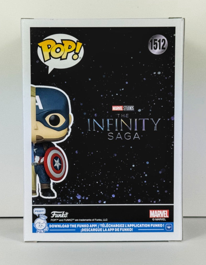 Funko POP Vinyl - Marvel - Infinity Saga - Steve Rogers/Captain America - #1512