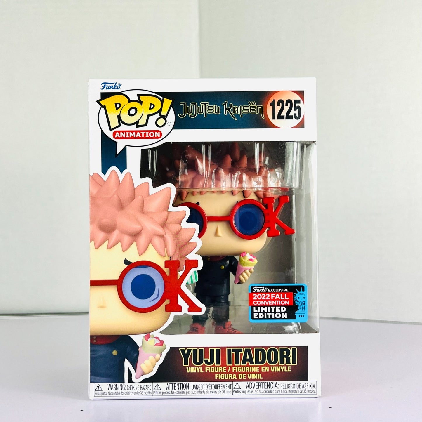 Funko POP Vinyl - Animation - Jujutsu Kaisen - Yuji Itadori - #1225 FC 2022