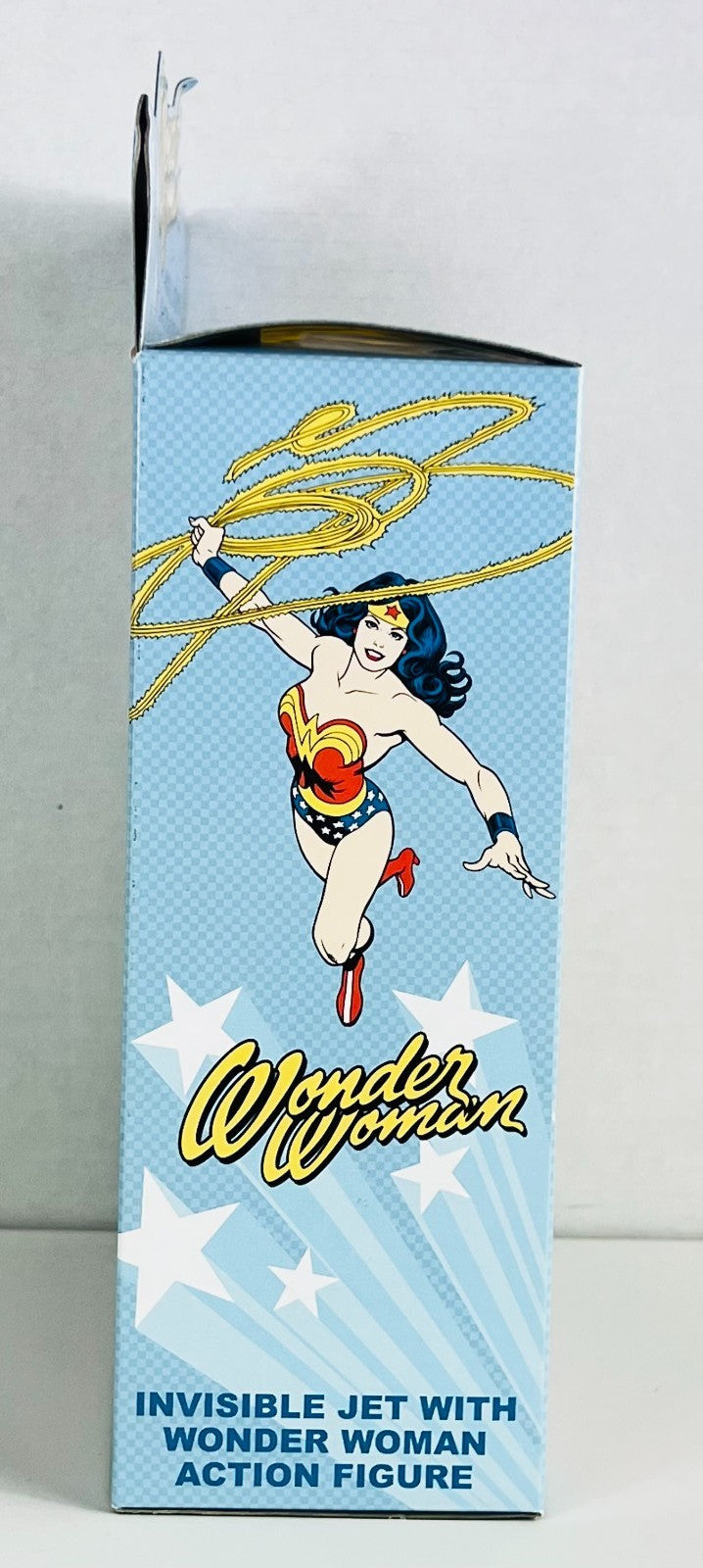 Funko - DC - Invisible Jet With Mini Retro Wonder Woman League of Collectors