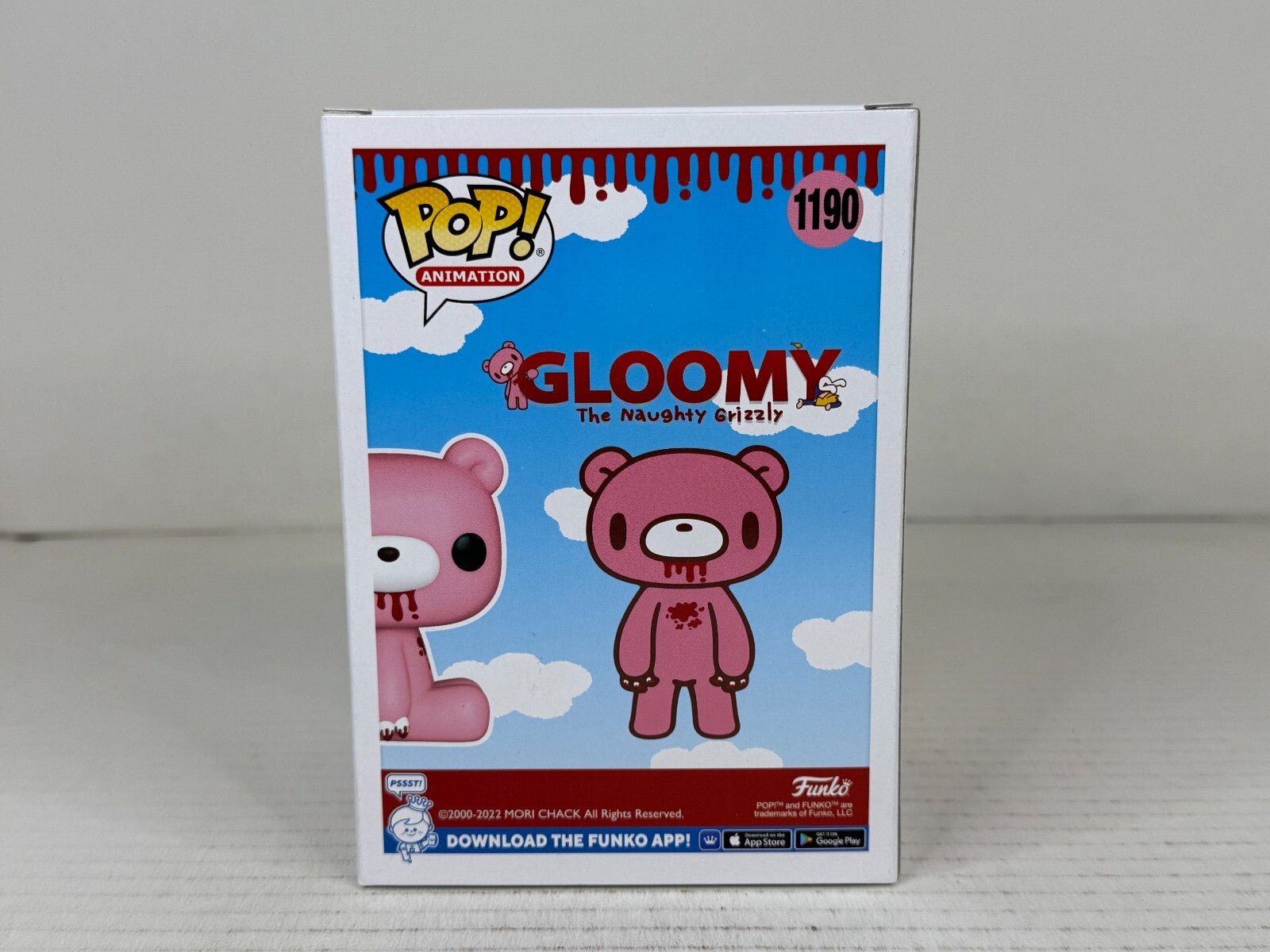 Funko POP Vinyl - Animation - Gloomy - Gloomy Bear - #1190 Flocked Chase
