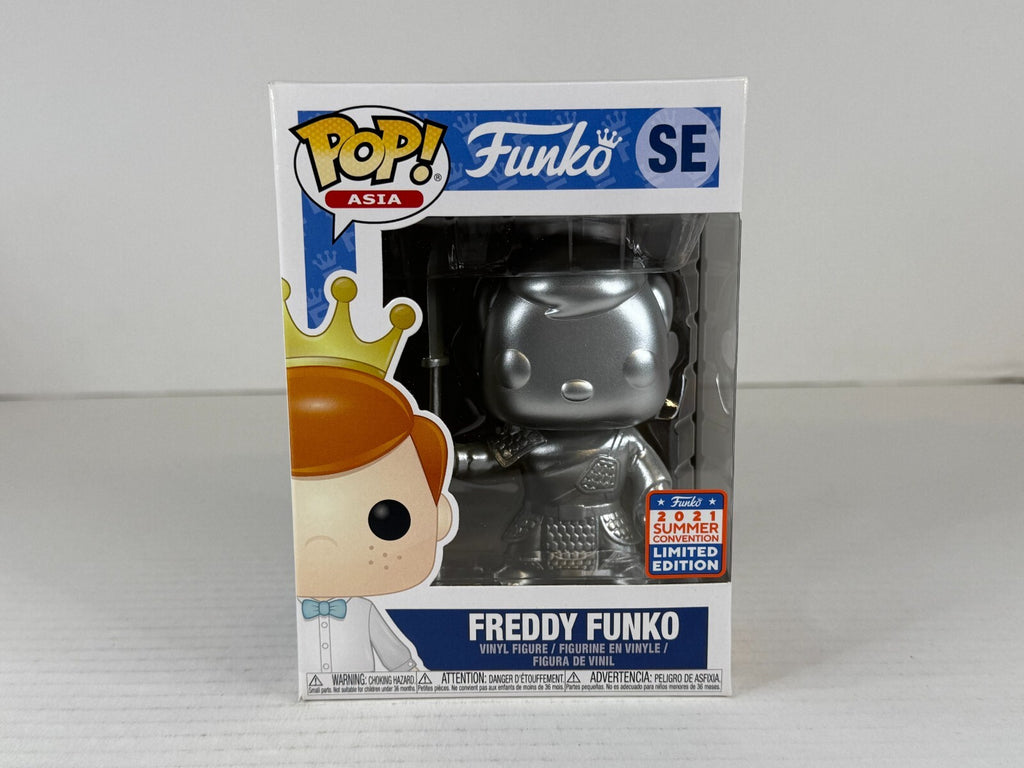 Funko POP Vinyl - Asia - Freddy Funko - Guan Yu SE - SC 2021 Silver Chrome [2]