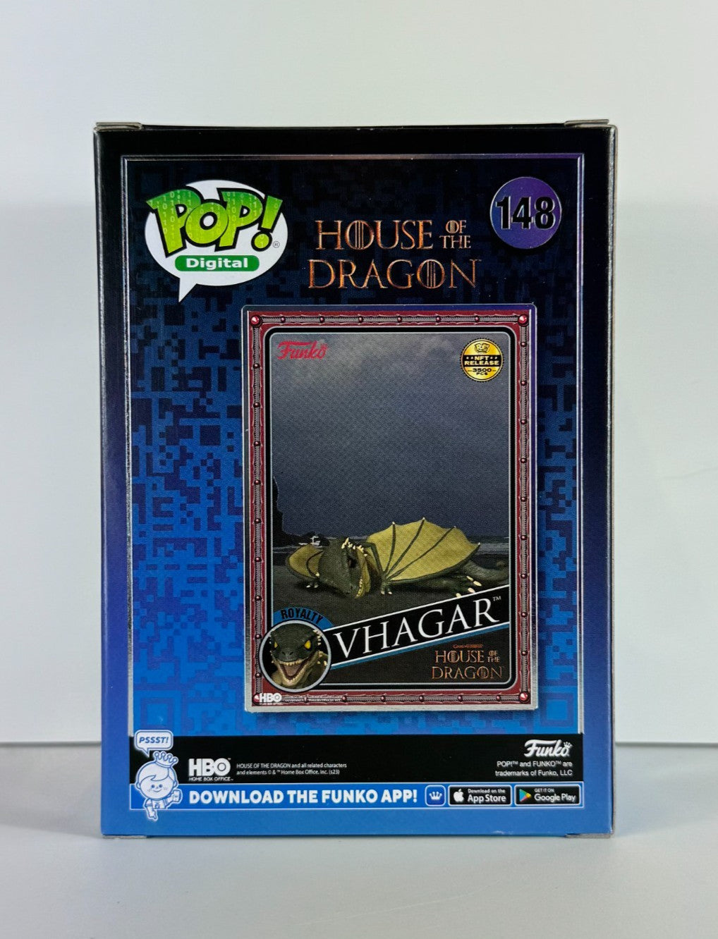 Funko POP Vinyl - Digital - House Of The Dragon - Vhagar #148 - 3500 Pcs