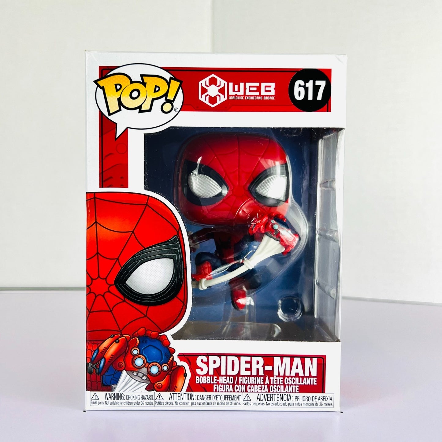 Funko POP Vinyl - Marvel - WEB Worldwide Engineering Brigade  Spider-Man - #617