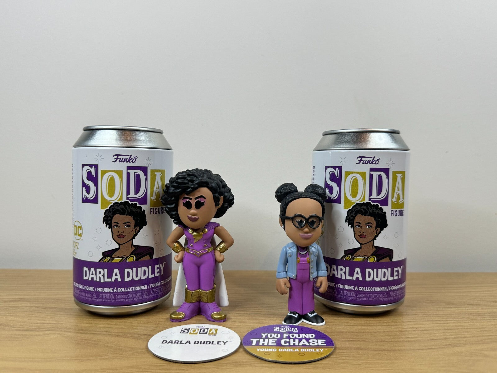Funko POP Soda - Shazam Fury Of The Gods - Darla Dudley - Common and Chase Set