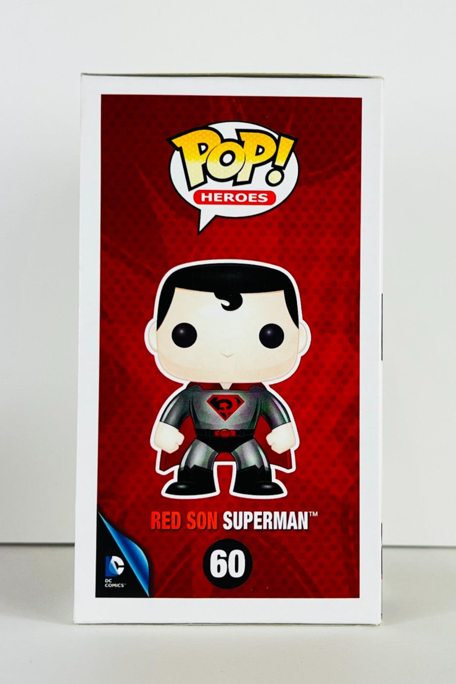 Funko POP Vinyl - Heroes - DC - Red Son Superman - #60 Midtown Comics Excl