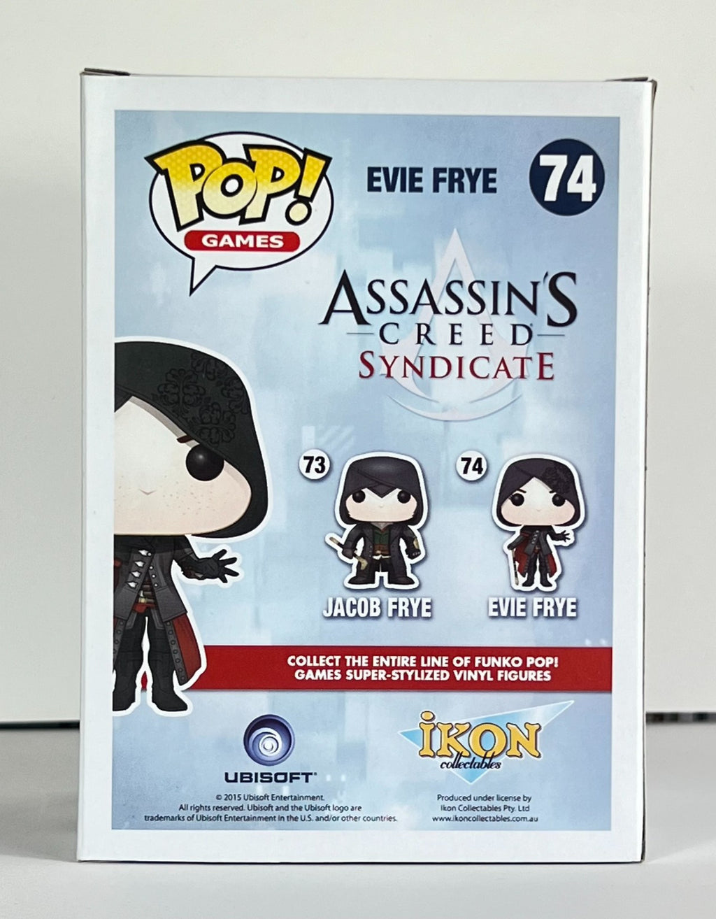 Funko POP Vinyl - Games - Assassins Creed Syndicate - Evie Frye - #74