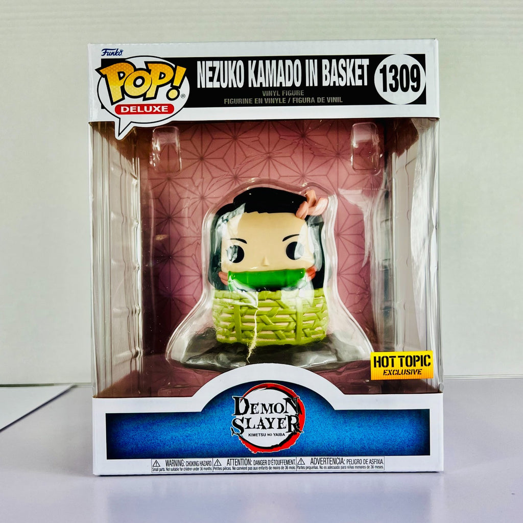Funko POP! Vinyl - Deluxe - Demon Slayer - Nezuko Kamado In Basket - #1309 HT