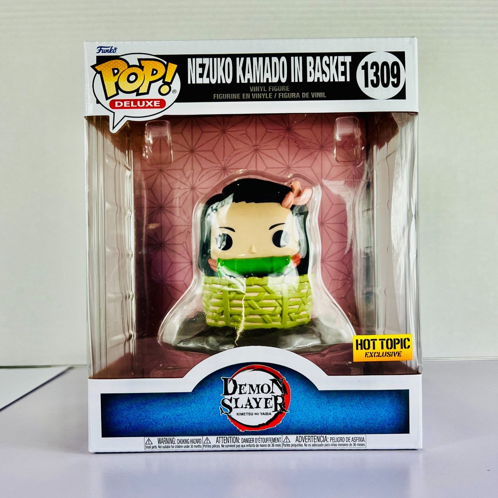 Funko POP! Vinyl - Deluxe - Demon Slayer - Nezuko Kamado In Basket - #1309 HT