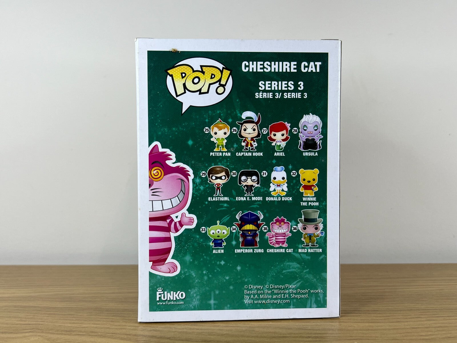 Funko POP Vinyl - Disney - Alice in Wonderland - Cheshire Cat - #35 Faded