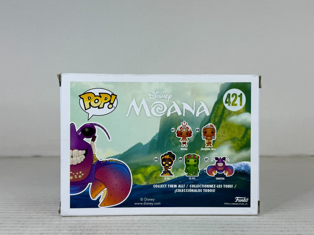 Funko POP Vinyl - Disney - Moana - Tamatoa - #421 GITD SDCC Comic Con