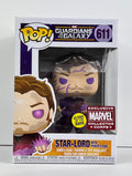 Funko POP Vinyl - Marvel - Star-Lord With Power Stone #611 GITD Collector Corps
