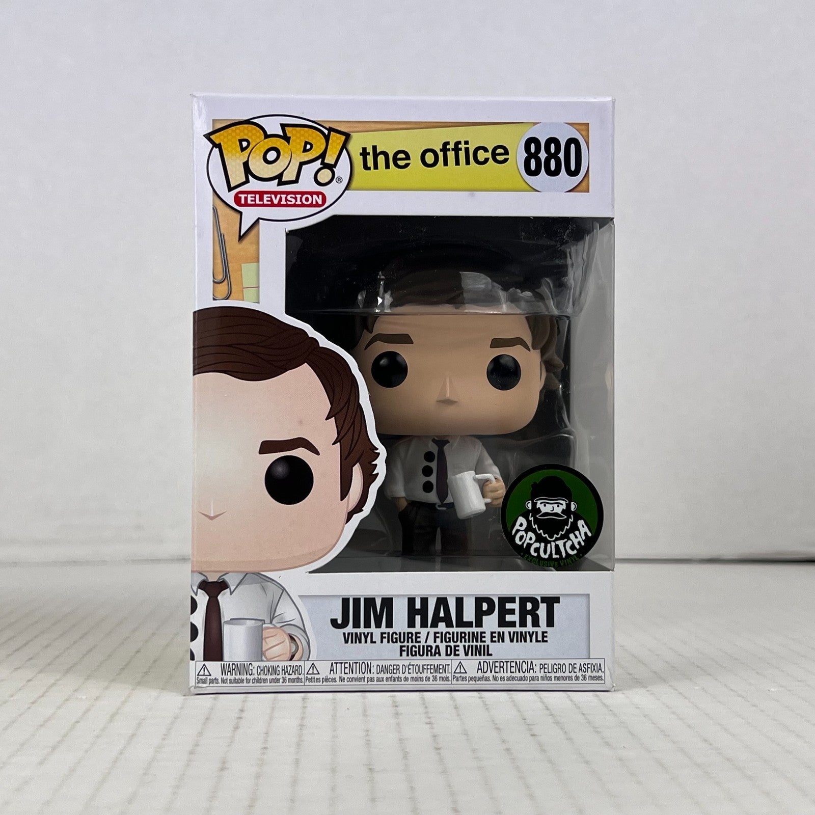 Funko POP Vinyl - Television - The Office - Jim Halpert - #880 Popcultcha