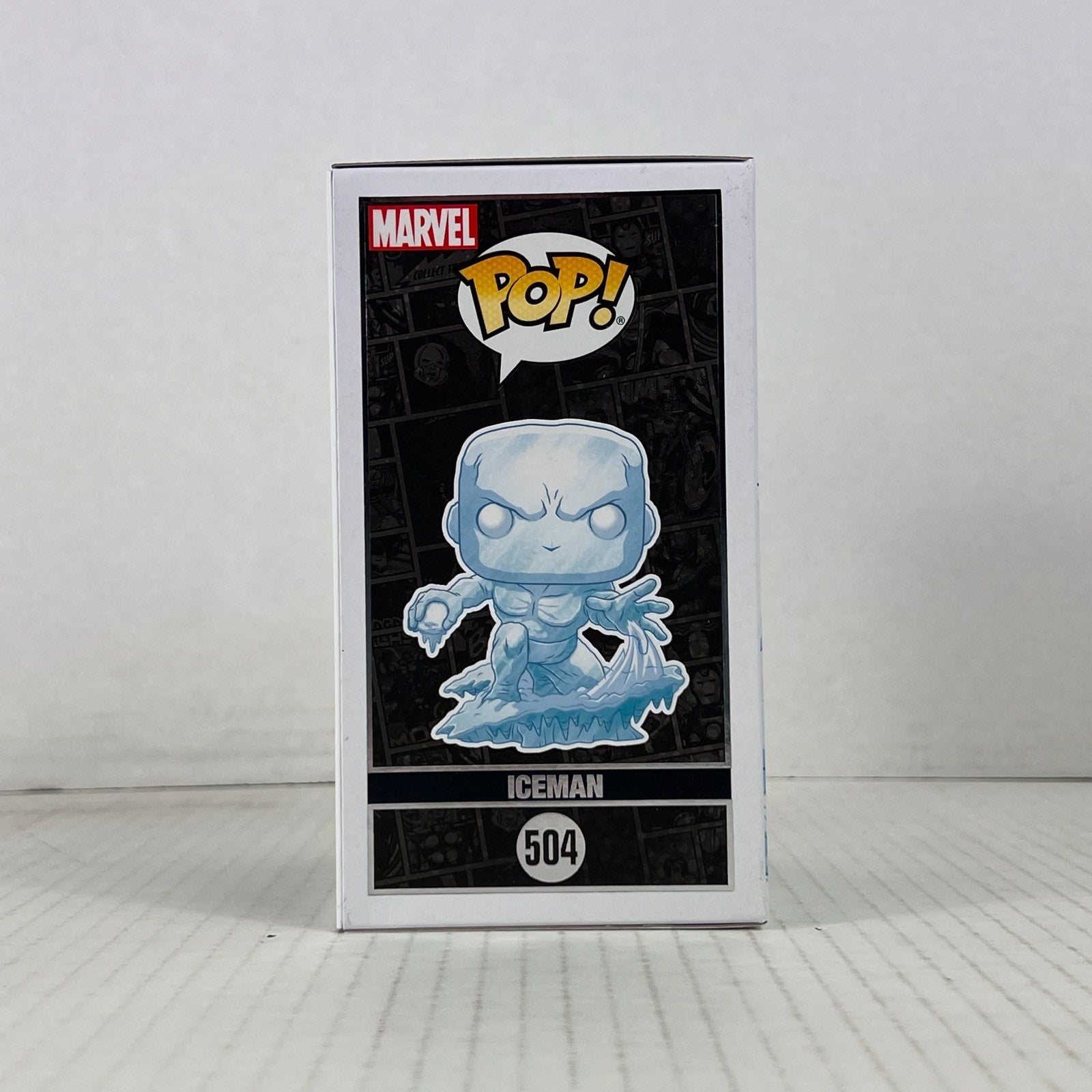 Funko POP Vinyl - Marvel - 80- Years - Iceman - #504 Flocked
