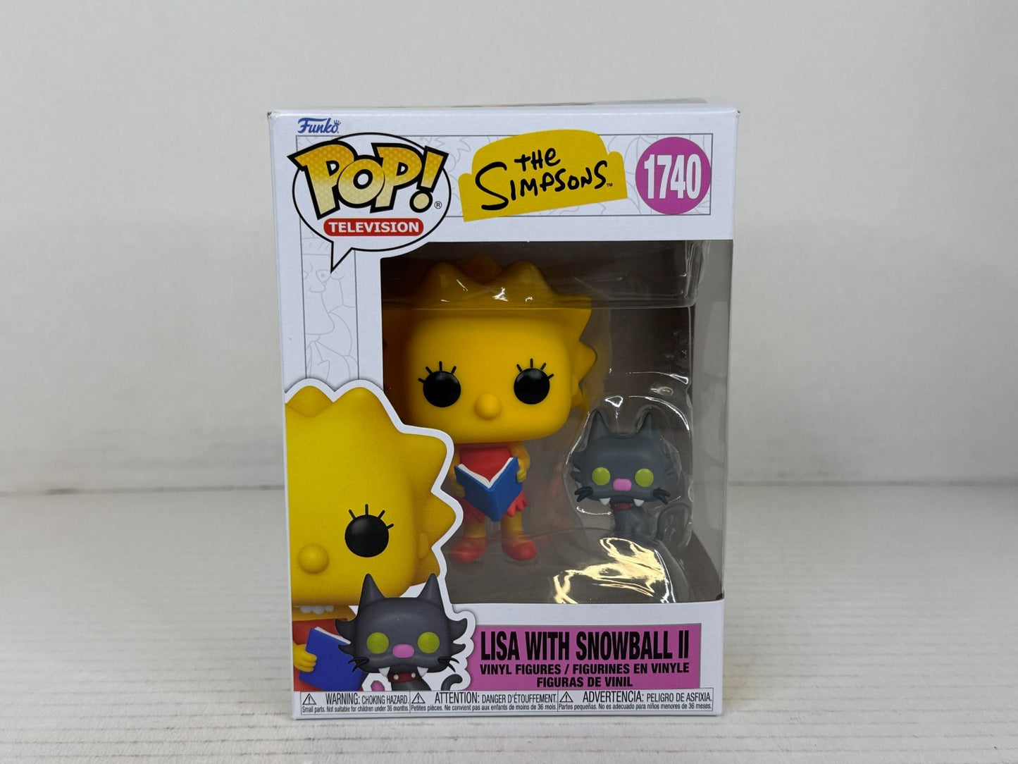Funko POP Vinyl - Television - The Simpsons - Lisa With Snowball II - #1740
