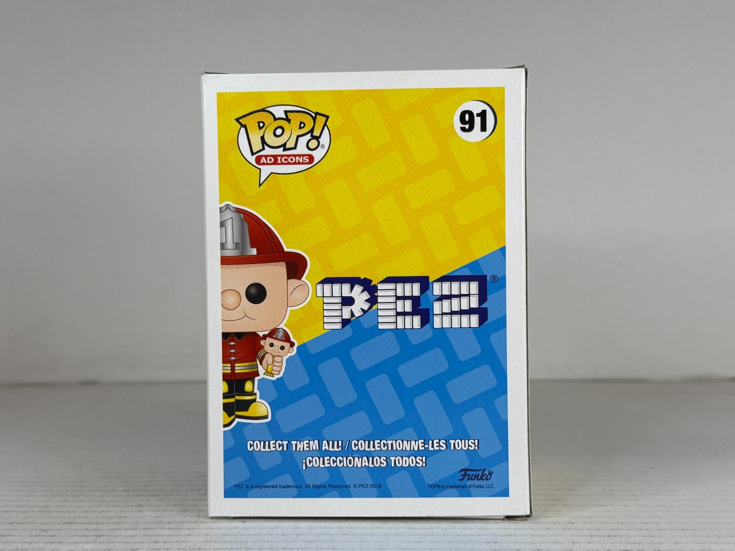 Funko POP Vinyl - Ad Icon - PEZ - Pez Boy Fireman - #91
