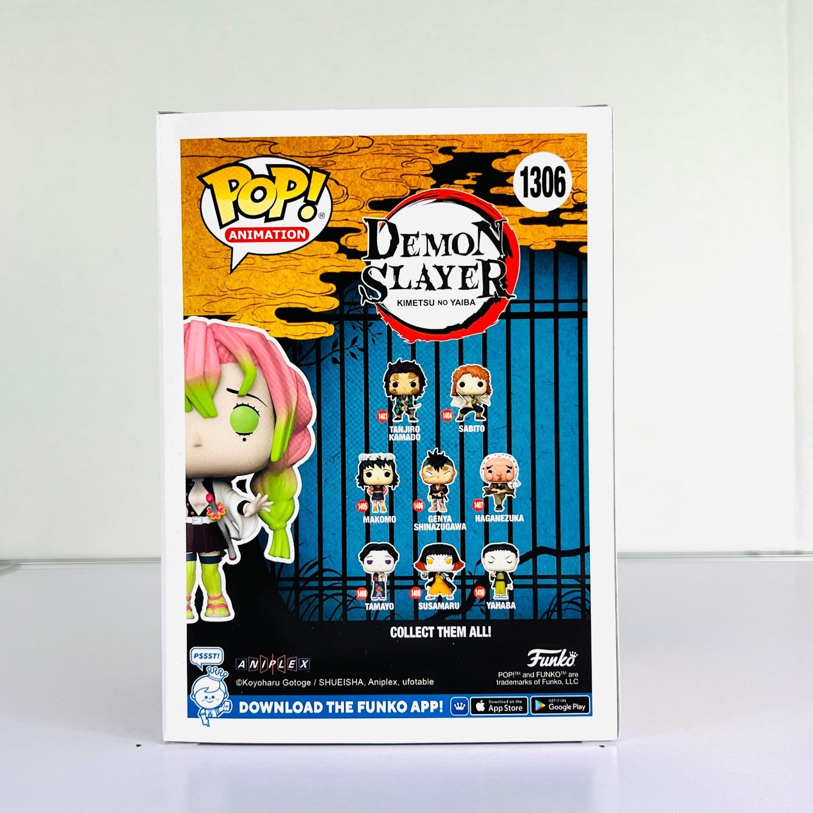 Funko POP Vinyl - Animation - Demon Slayer - Mitsuri Kanroji - #1306 GITD