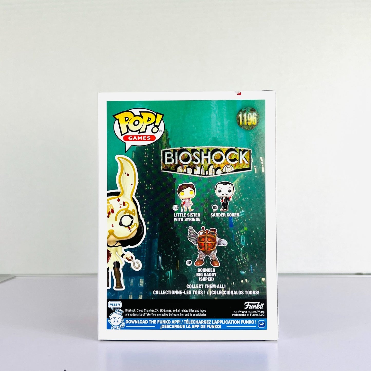 Funko POP Vinyl - Games - Bioshock - Masked Splicer - #1196 9500 Pcs