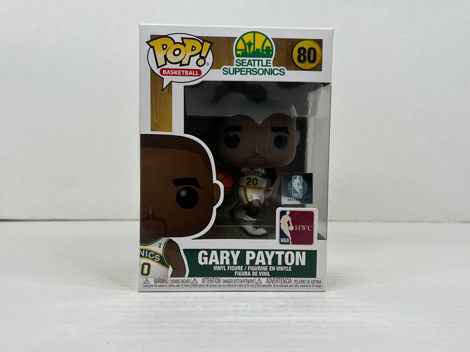 Funko POP Vinyl - Basketball - NBA - Seattle Supersonics - Gary Payton - #80