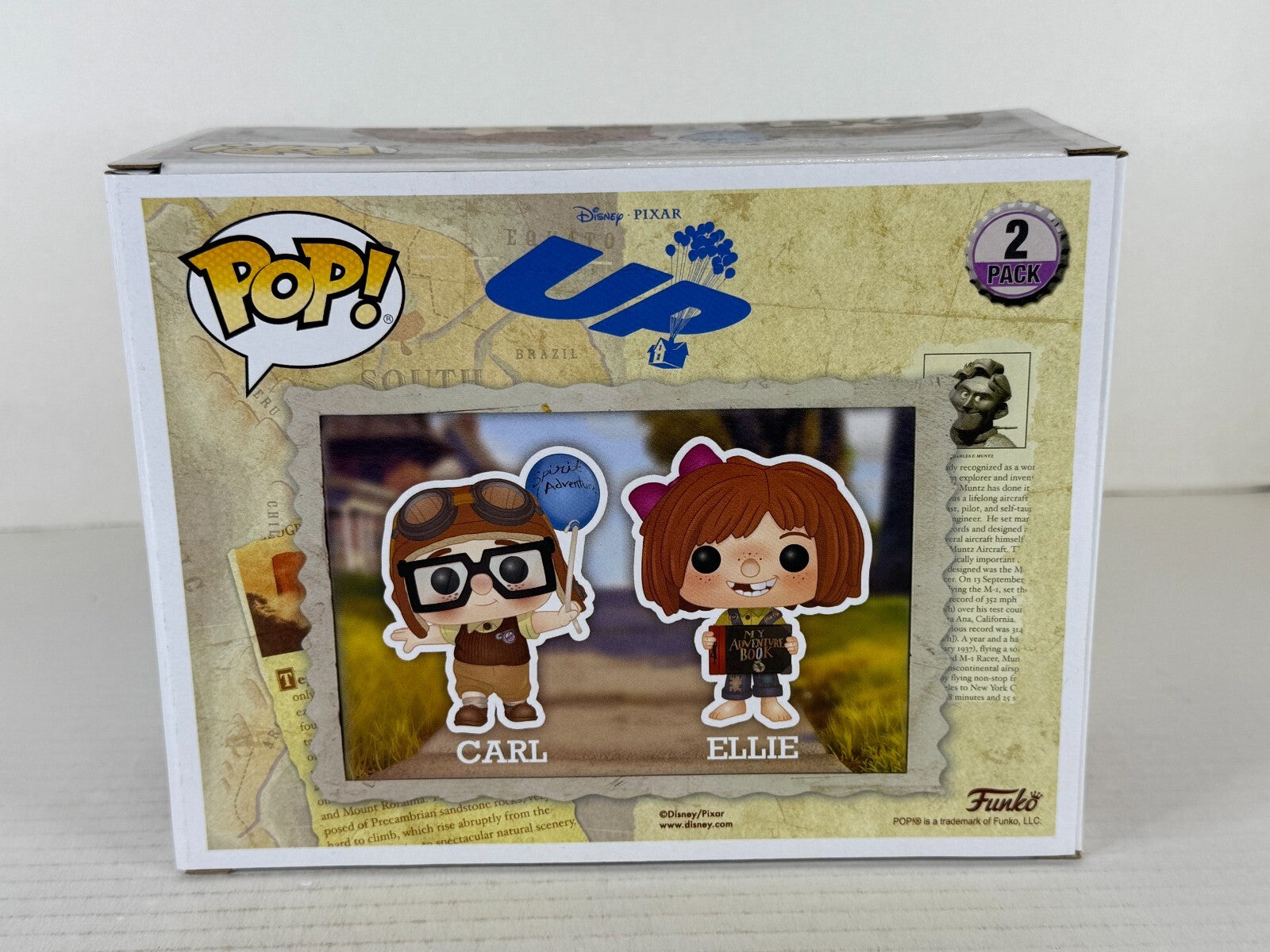 Funko POP Vinyl - Disney - UP - Carl & Ellie - 2 Pack