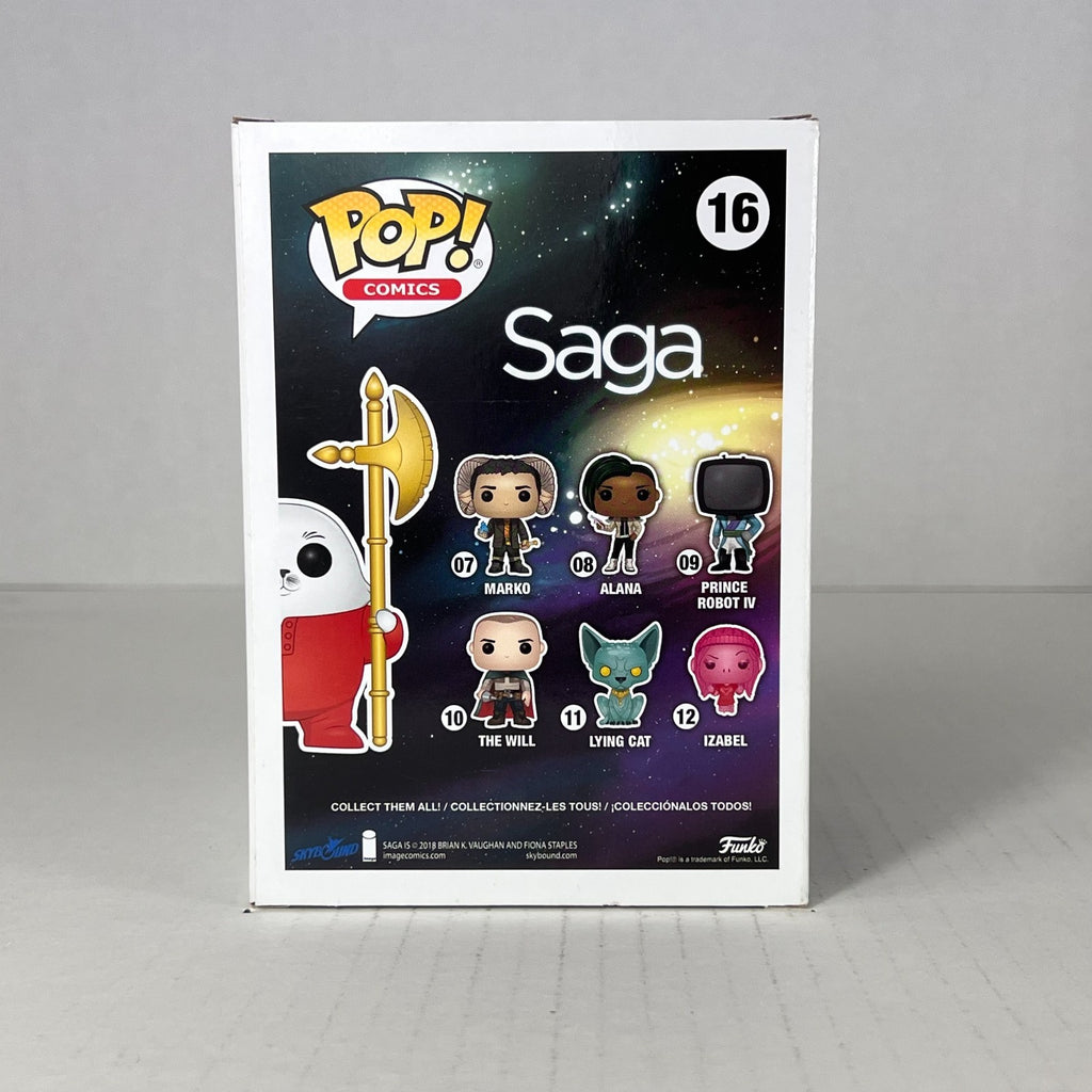 Funko POP Vinyl - Comics - Saga - Ghus In Pajamas - #16 Flocked SC 2018