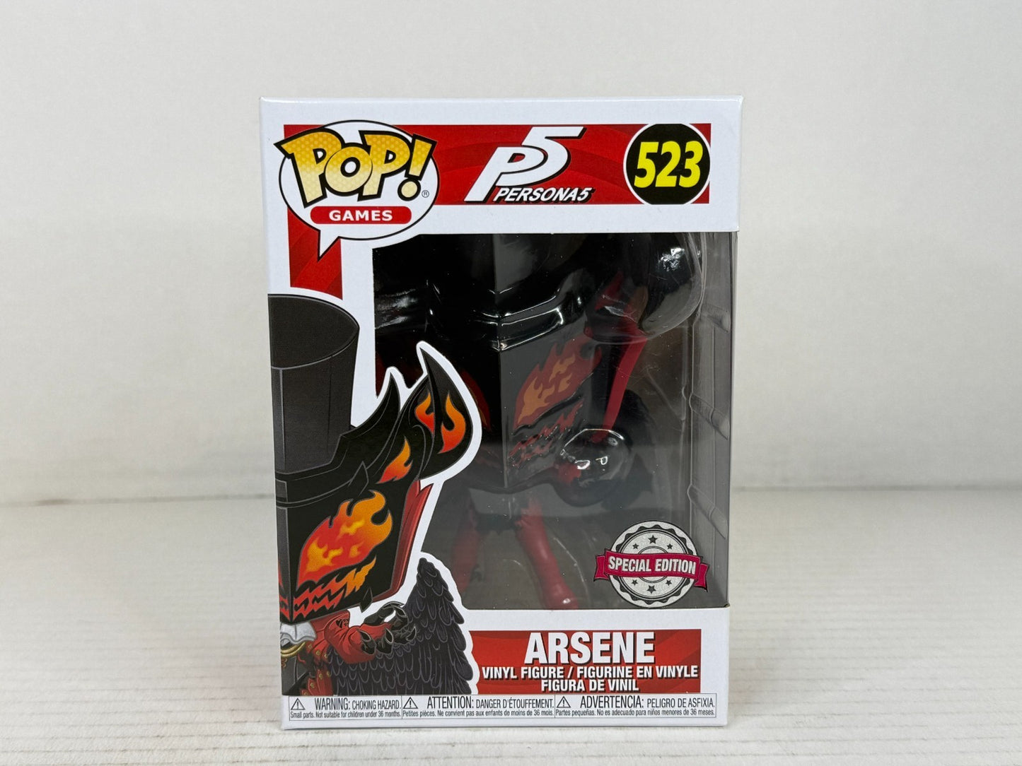 Funko POP Vinyl - Games - P5 Persona 5 - Arsene - #523 [2]