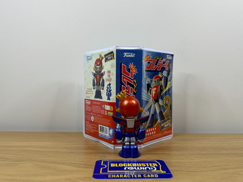 Funko - VHS Block Buster Rewind - Freddy Funko - Mazinger Robot - Common SDCC 23
