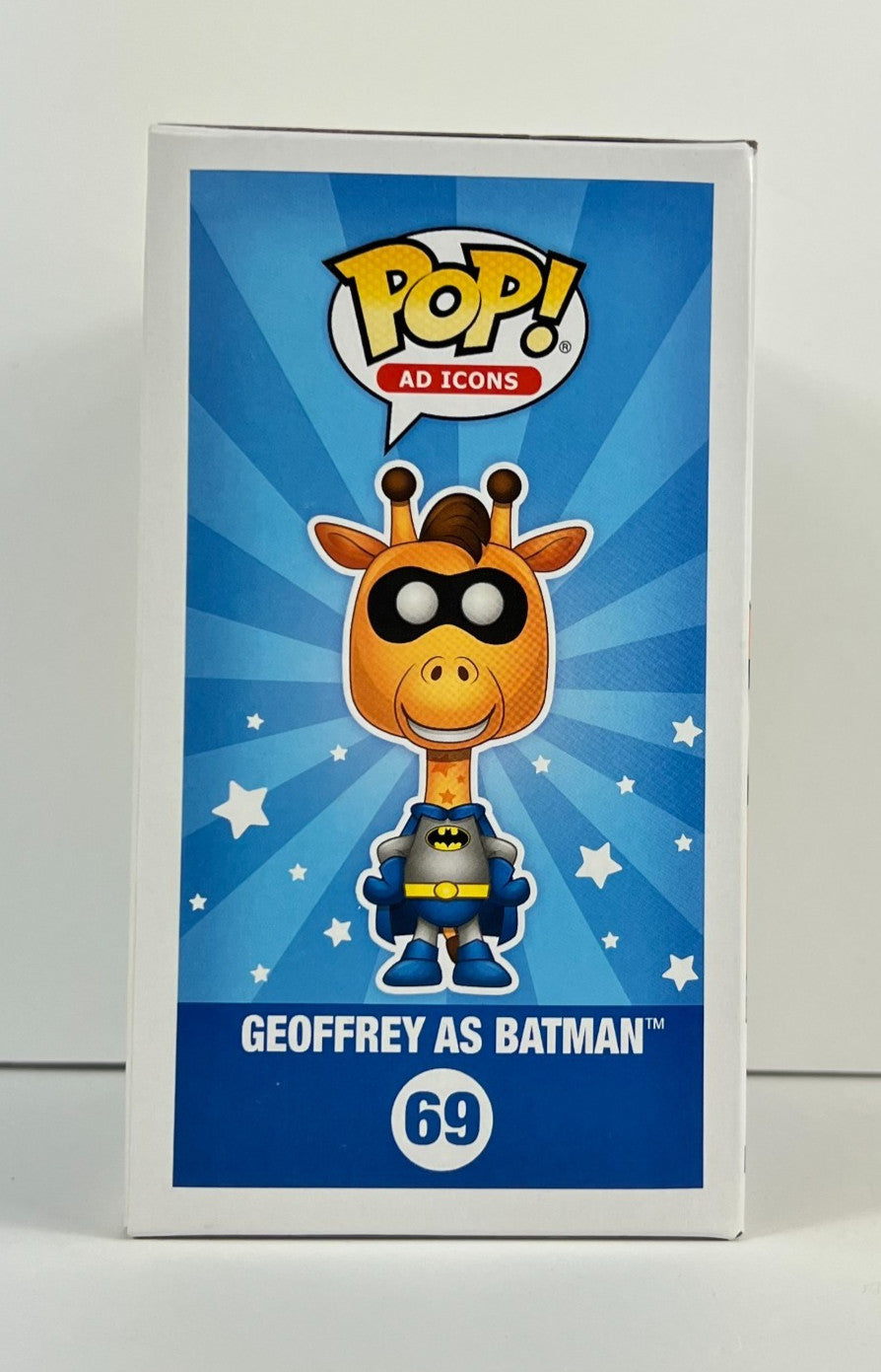 Funko POP Vinyl - Ad Icons - ToysRUs - DC - Geoffrey as Batman - #69
