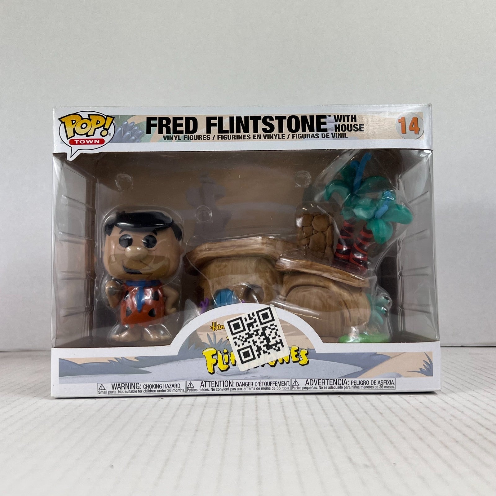 Funko POP Vinyl - Town - The Flintstones - Fred Flintstone With House - #14