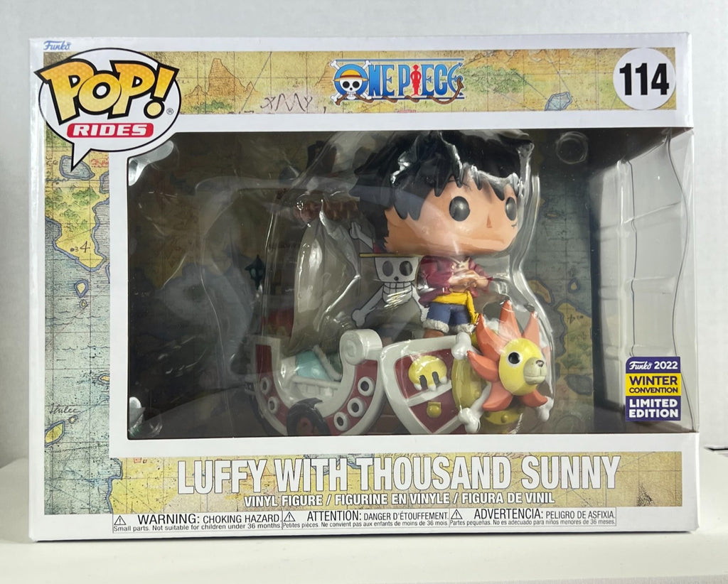 Funko POP Vinyl - Rides - One Piece - Luffy With Thousand Sunny - #114 SC 2022